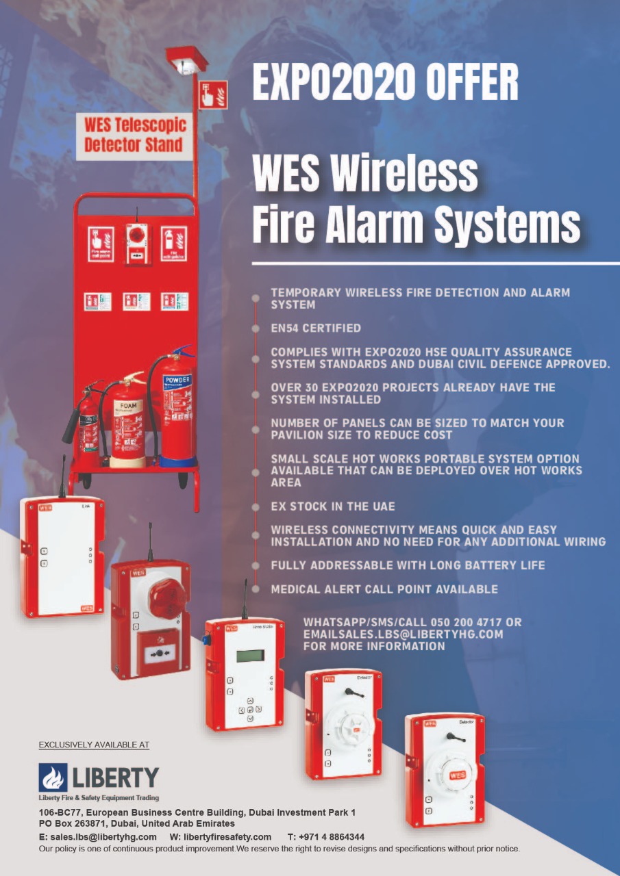 EXPO 2020 -Fire Alarm Flyer
